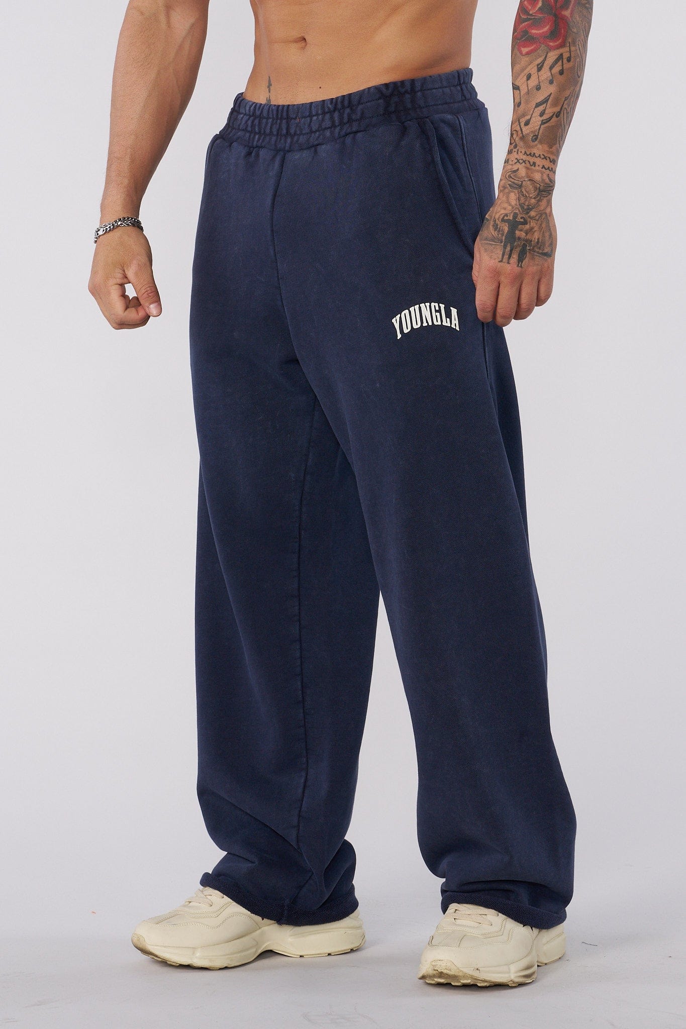 Navy Purple Wash