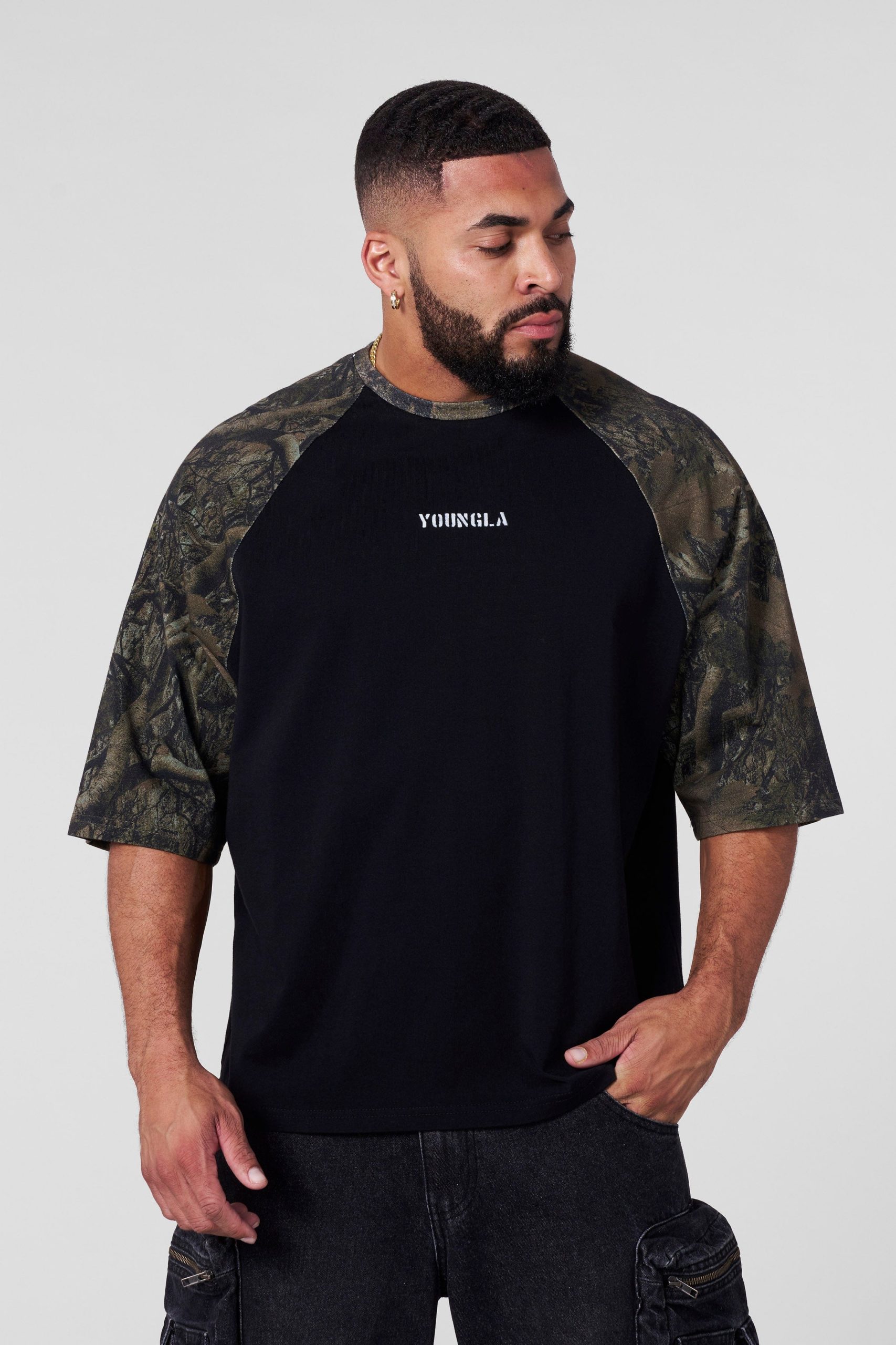 Black/Dark Tree Camo