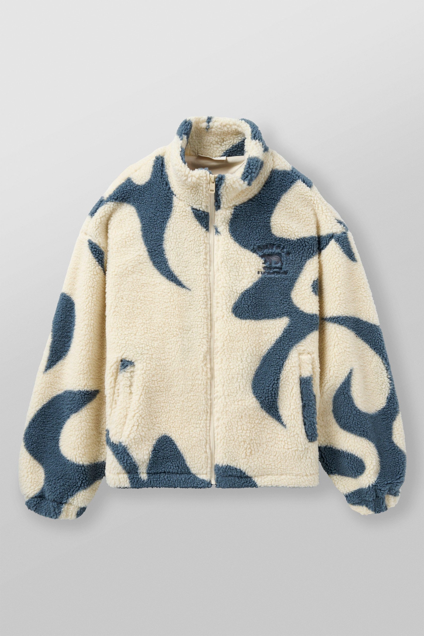 Cream/Steel Blue
