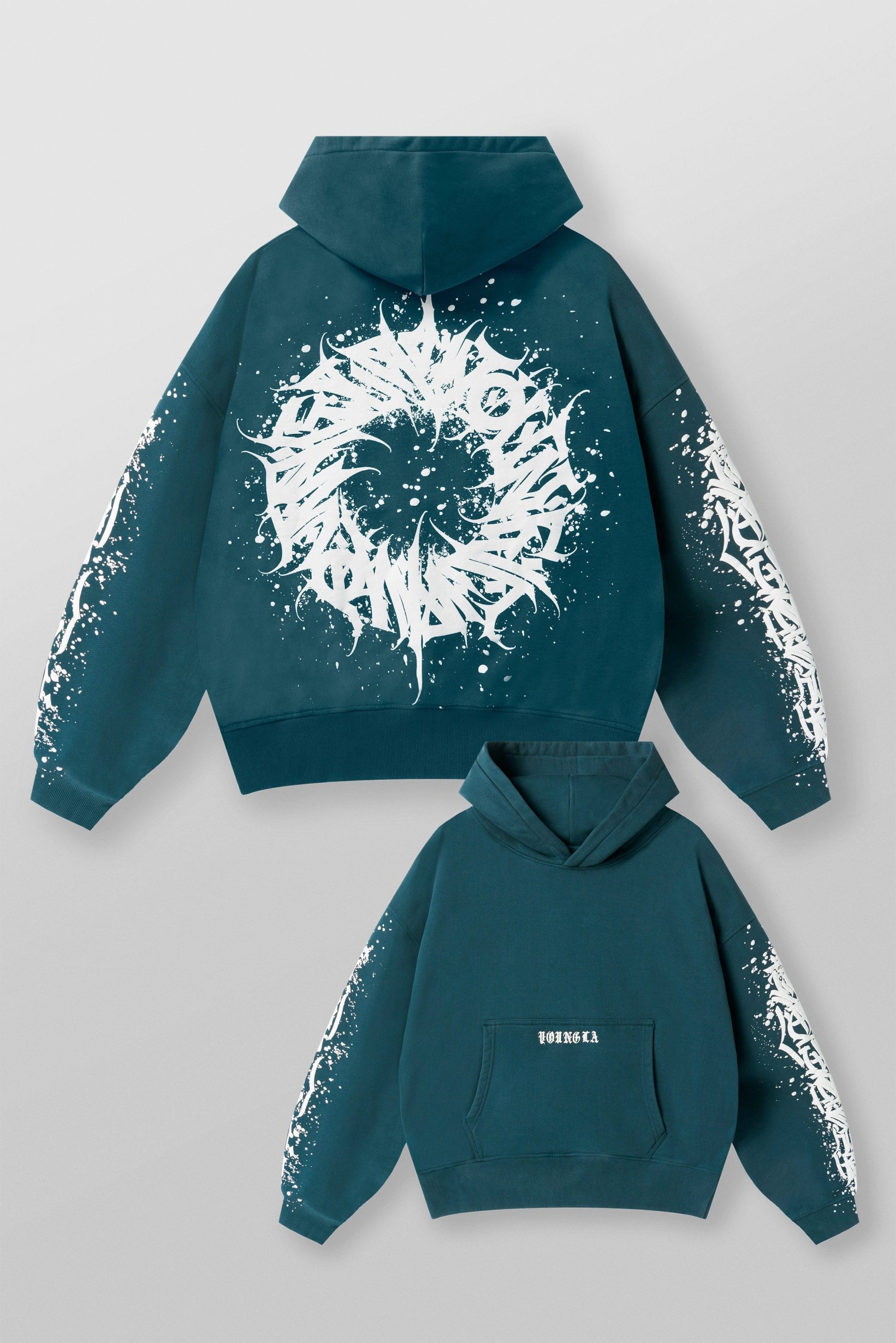 Deep Teal Wash